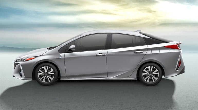 The Toyota Prius Prime, a plug-in gas-electric hybrid, accounted for...