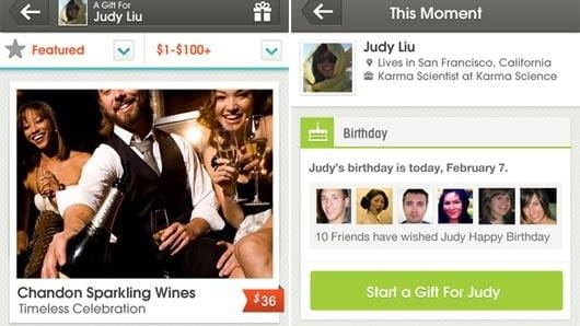 Karma, a new app for iPhone and Android, aims to...