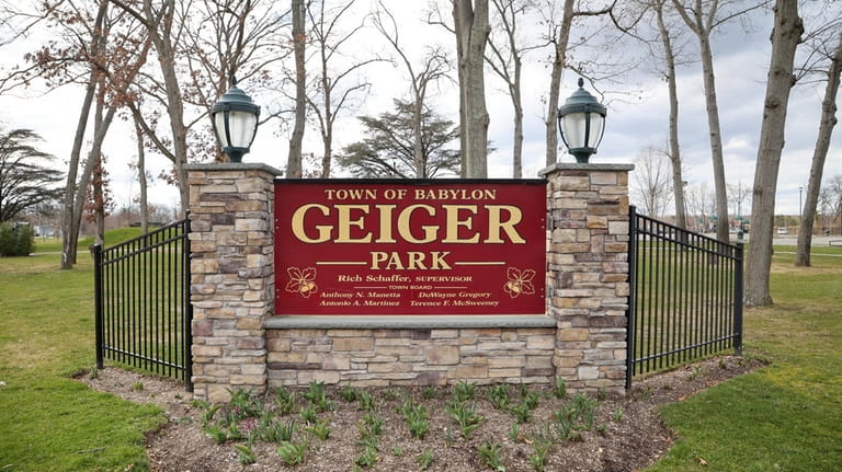 Geiger Park is one of several parks with activity spaces in...