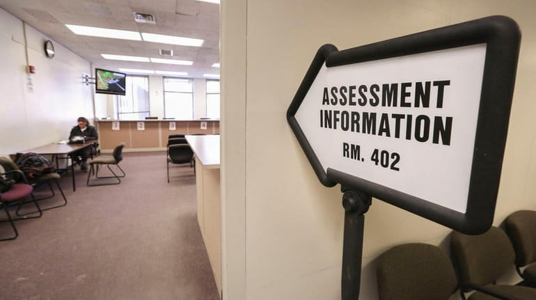 The Nassau County Department of Assessment in Mineola is shown...