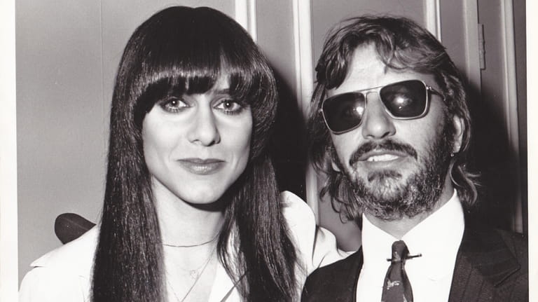DJ Carol Miller with Ringo Starr in an undated photo.