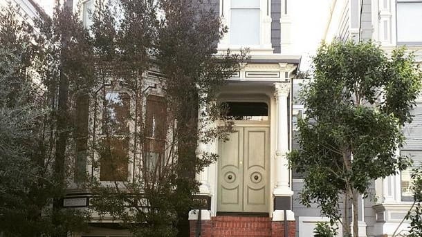 Actor John Stamos visited the “Full House” home in San...