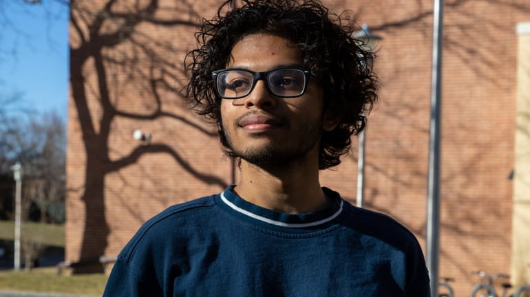 Stony Brook University senior Ocean Karim's struggles amid the uncertainties...