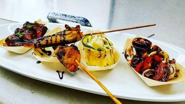 Tapas at Vivo Osteria in Glen Cove, from left: grilled...