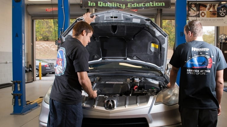 This fall’s incoming automotive technology program at Suffolk County Community...