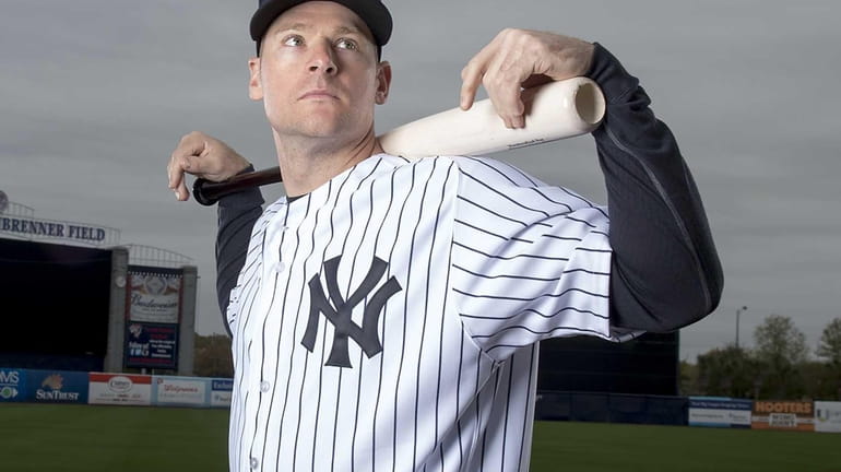 New York Yankees' Chase Headley poses at George Steinbrenner Field...