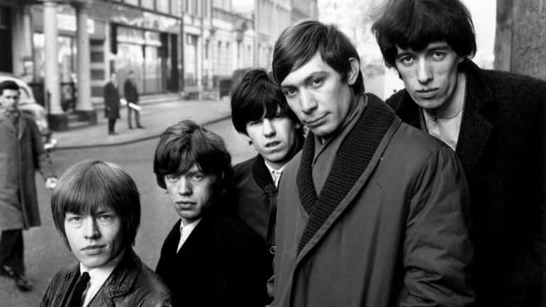 The Rolling Stones in its early days: from left, Brian...