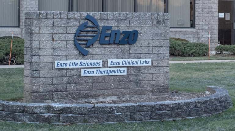 Enzo Biochem Inc. at 60 Executive Dr. in East Farmingdale on...