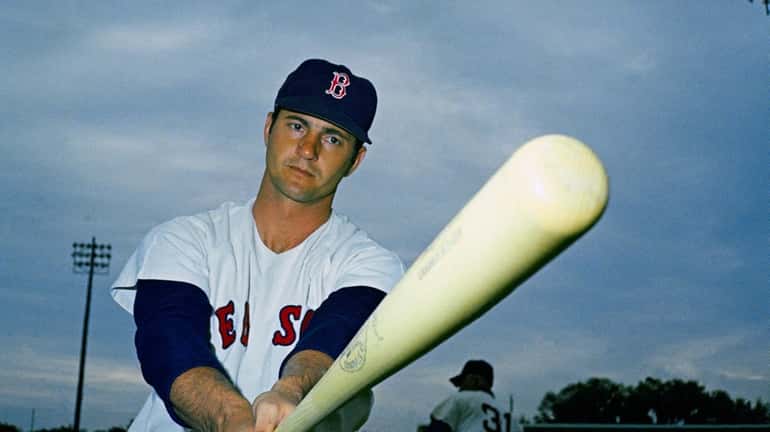 Boston Red Sox outfielder Carl Yastrzemski Jr. in March 1966.