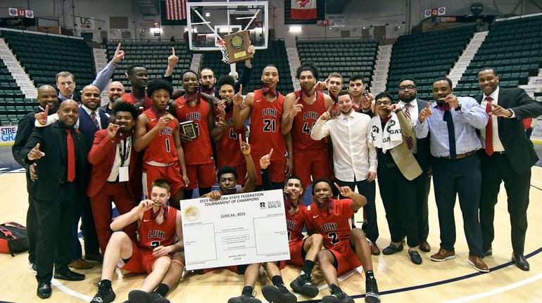 Long Island Lutheran captured the 2019 state Federation basketball championship...