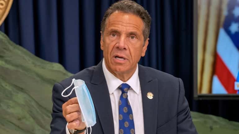 Gov. Andrew M Cuomo on Thursday warned again that surging numbers of...