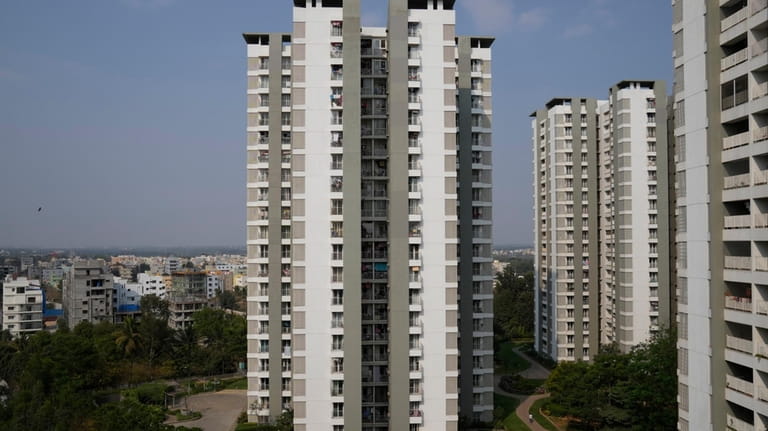 High-rise residential buildings housing thousands of people facing water crisis...