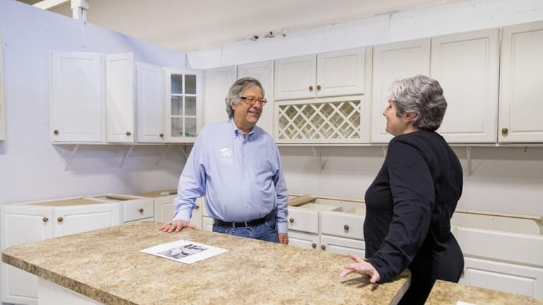 Lee Silberman, CEO of Habitat of Humanity of Suffolk and...