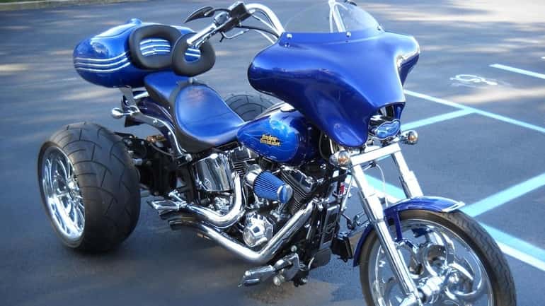 The 2007 Harley-Davidson FXSTC Softail Custom “trike” owned by Paul...