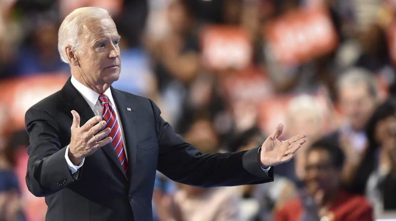 Vice President Joe Biden speaks at the Democratic National Convention...