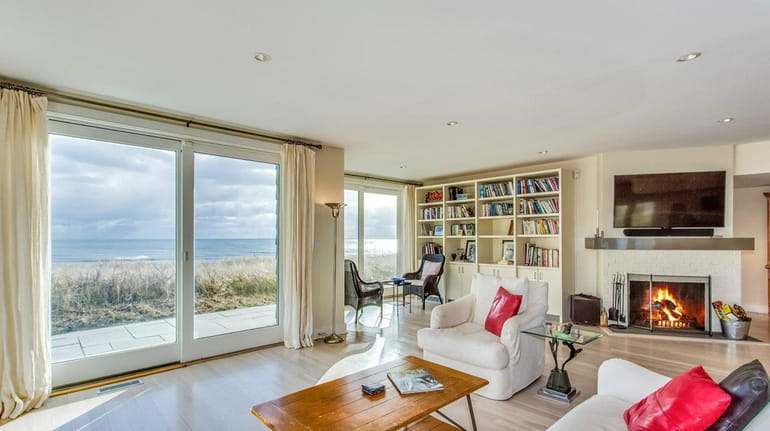 This Amagansett home features four bedrooms and includes a bunker...