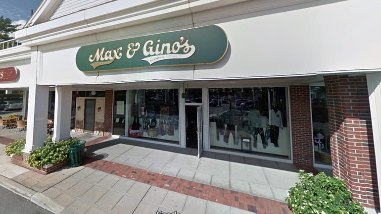 Nassau police said Max and Gino’s Clothing Co., located in the...