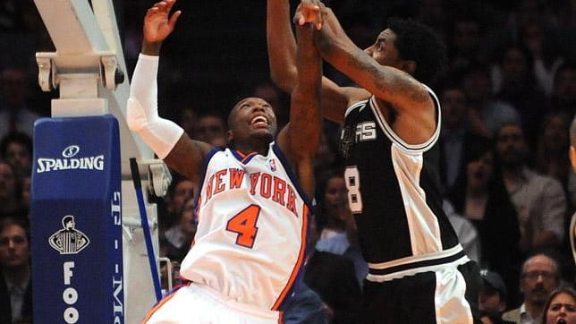 The Knicks are interested in signing San Antonio's Roger Mason...