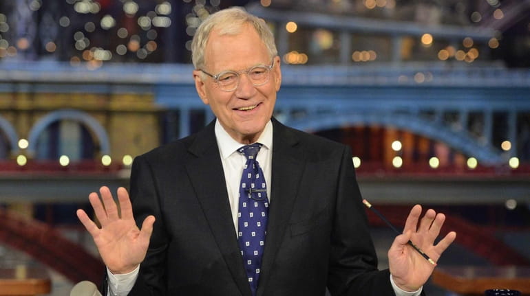 David Letterman hosts his final "Late Show" at the Ed...