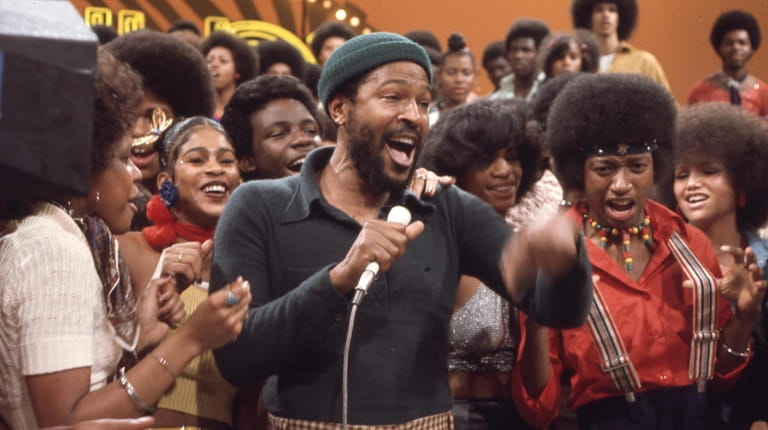 Marvin Gaye got into the crowd for a memorable performance...