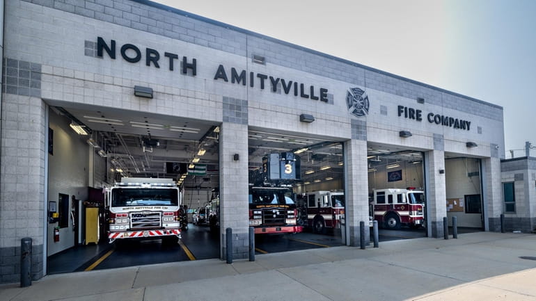 The North Amityville Fire Company, shown Wednesday.