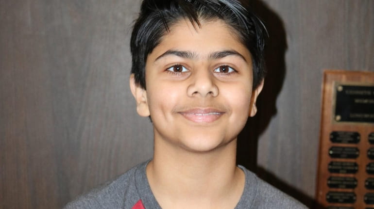 Rohan Akmal, a sixth-grader at Longwood Middle School, has been...