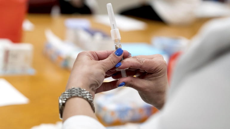 Flu season generally peaks in January and February but can last...