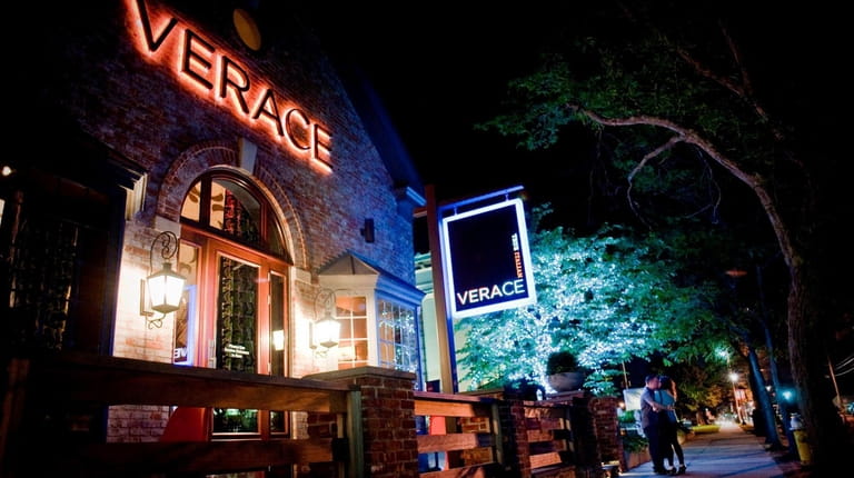 Verace is a stone-faced restaurant in downtown Islip and features...