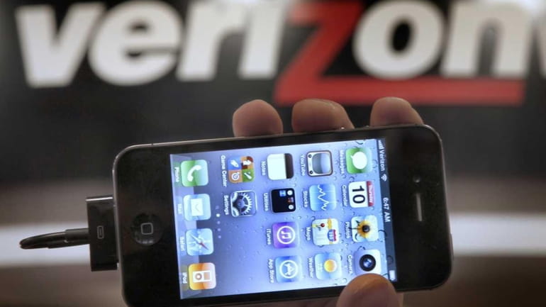 Verizon activated 2.3 million iPhones for the period from April...