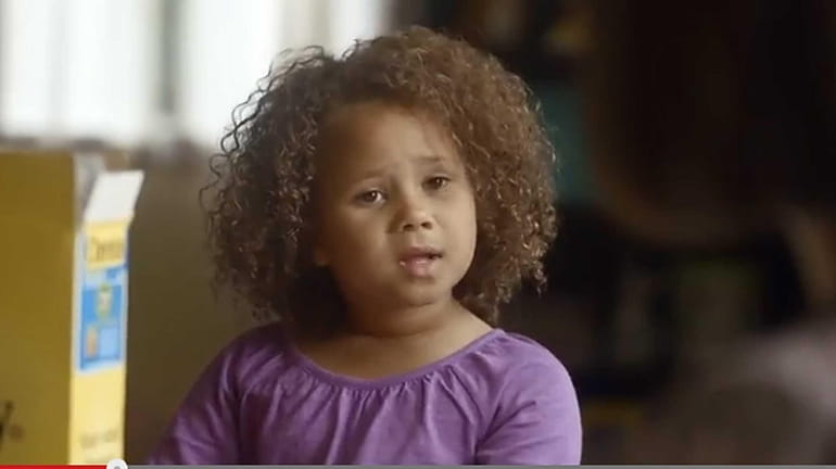 The national ad featuring an interracial family will continue running...