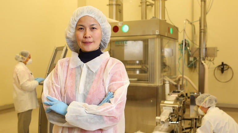 Emma Li Xu, owner, CEO, and co-founder of A&Z Pharmaceutical...