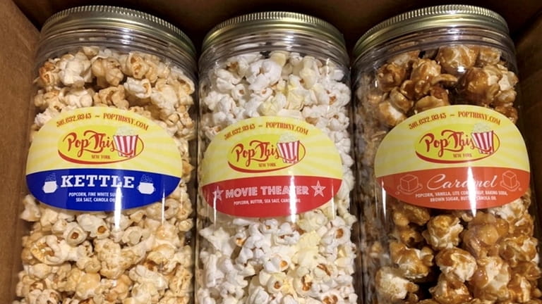 Pop This NY offers sweet and savory popcorn.