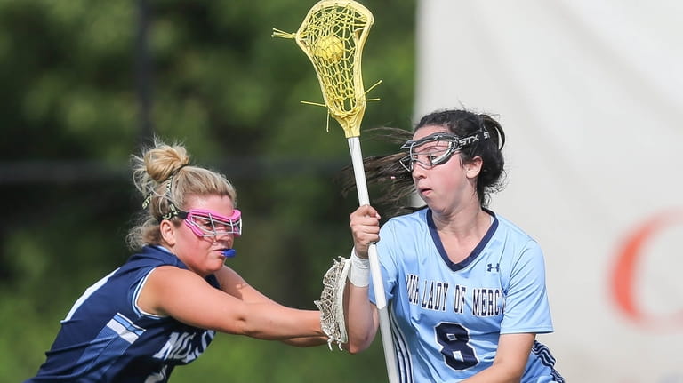 Our Lady of Mercy’s Sabrina Boyle had seven goals and...