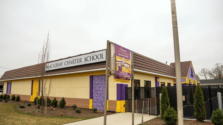 Pictured is Academy Charter School's current location in a former...