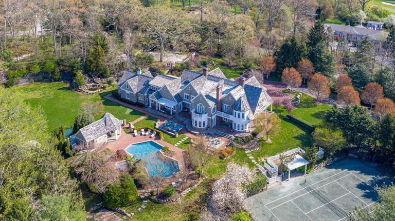 In addition to a go-cart track, this Old Westbury property...