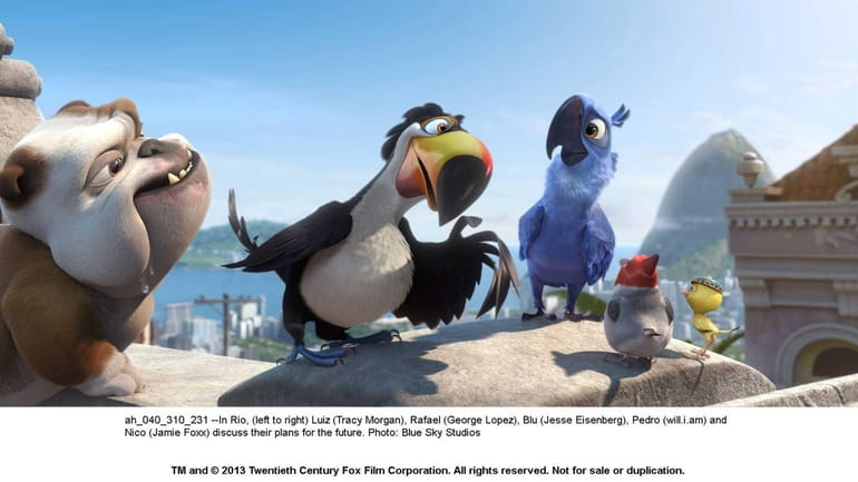 The animated birds are back in "Rio 2."