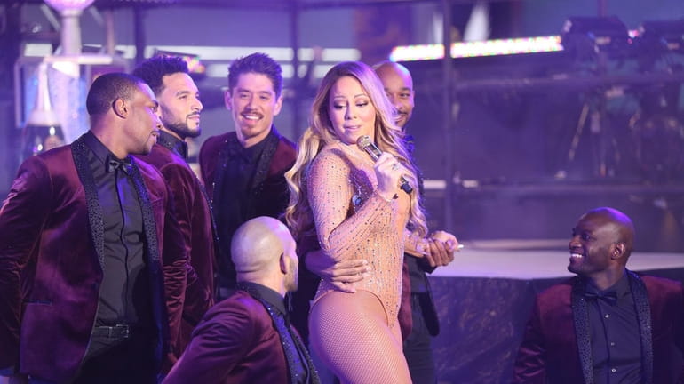 Mariah Carey performs during "Dick Clark's New Year's Rockin' Eve...