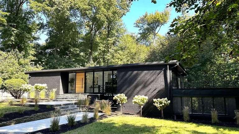 This $2.349 million Oyster Bay home was completely renovated this...