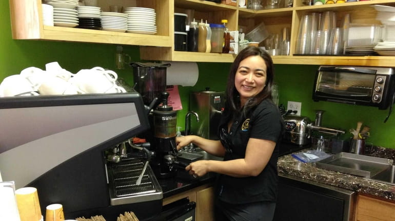 Marlene Flores, the owner of Mar le Cafe in Glen...