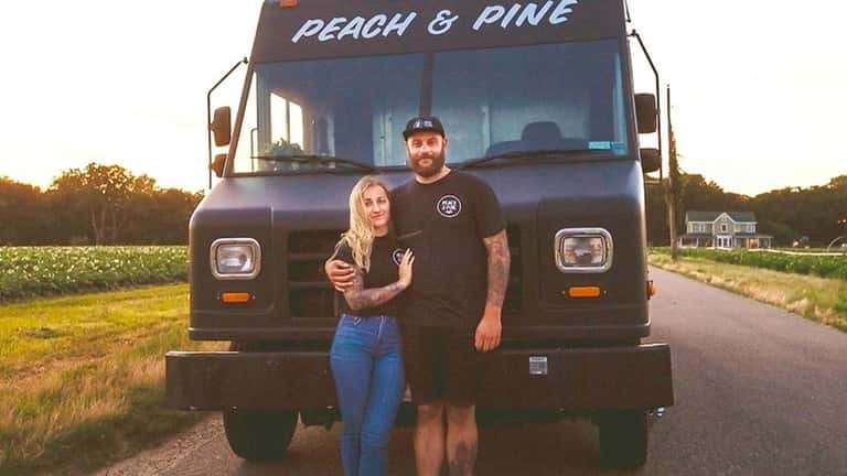 Ashley Rowland and Brian Arthus of Peach & Pine Cafe.