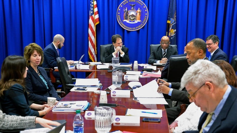 The New York State Joint Commission on Public Ethics meets...