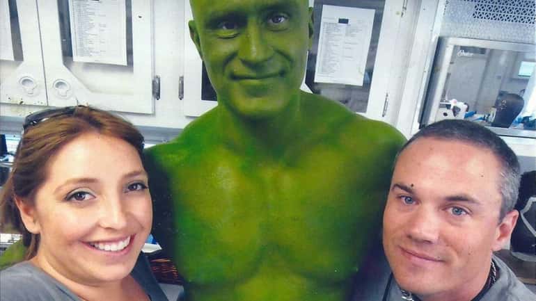 Long Islander Steve Romm, who doubled as the Hulk in...