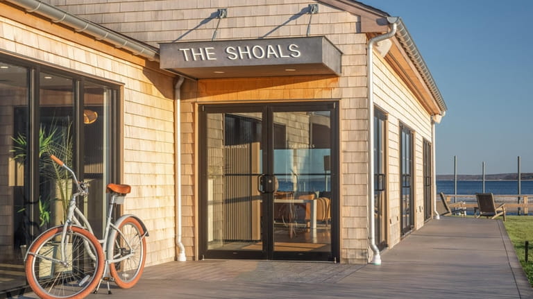 The Shoals, a new waterfront hotel, located in Southold. 