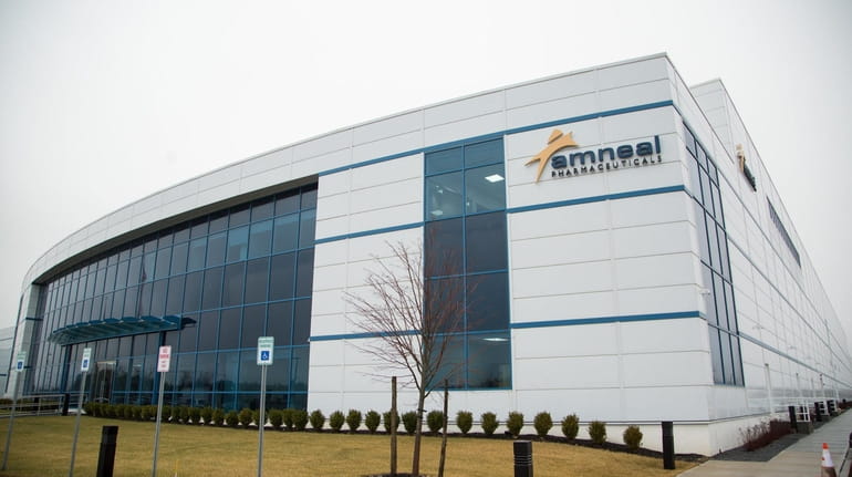 Amneal Pharmaceuticals LLC's facility in South Yaphank. The New Jersey-based drugmaker also...