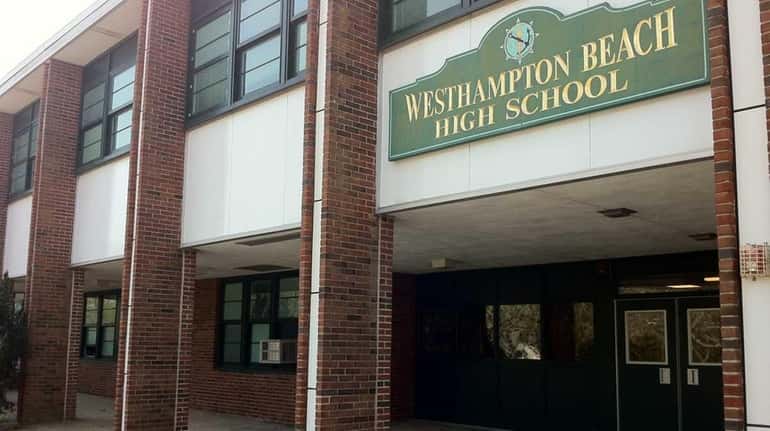 The Westhampton Beach High School is located on Lilac Avenue...