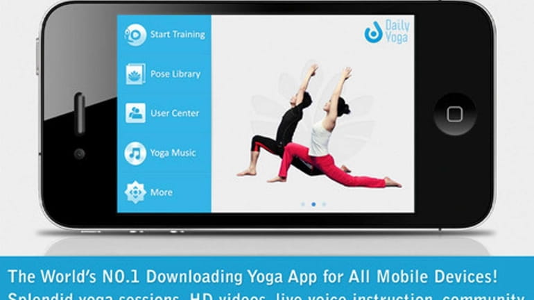 The free Daily Yoga app for IOS and Android has...