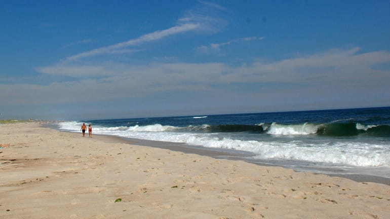 A file photo of Cupsogue Beach in Westhampton (July 25,...