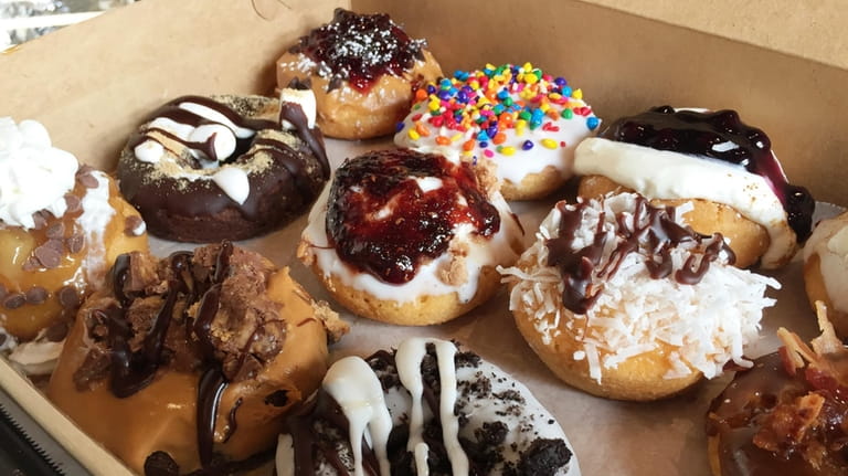 Doughology in Babylon specializes in customized doughnuts like S’mores, Fruity Pebbles...