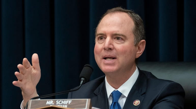 House Intelligence Committee Chairman Adam Schiff (D-Calif.) pushes ahead with the...