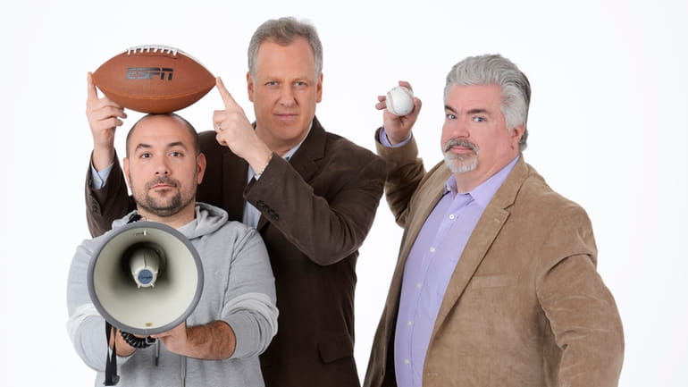 ESPN New York Radio's "The Michael Kay Show" team of,...